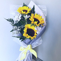 Sunflowers Bouquet in Highland, CA | Hilton's Flowers